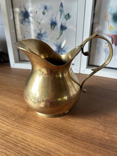Vintage messingkanne mit - messingkanne,