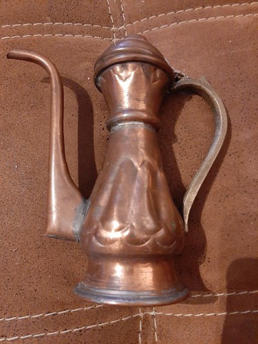 Messingkanne mit deckel - messingkanne,