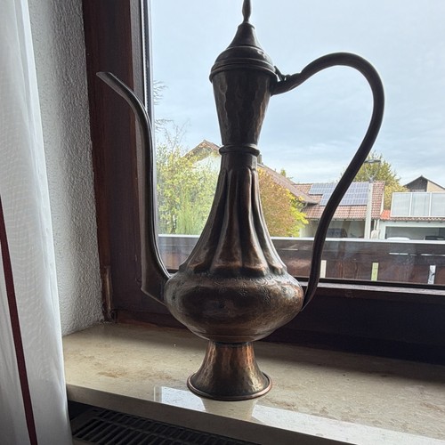 Kupferkanne hoch mit - hoch,