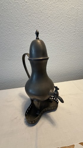 Zinnkanne aus zinn mit - zinn,