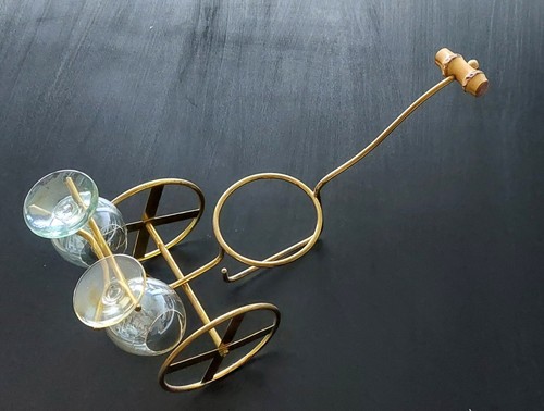 Vintage flaschenhalter mit - flaschenhalter,