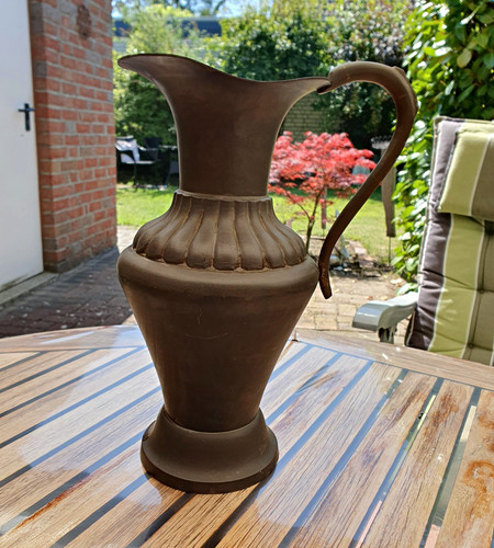 Kupfer metallkanne krug mit - kupfer,