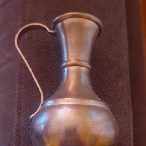 Zinn kanne flasche - zinn, mit