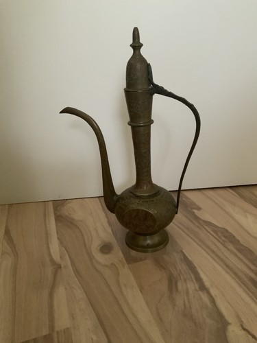 Messing kanne flasche mit - &,