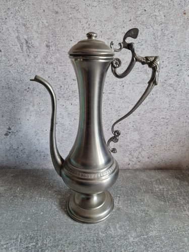 Vintage zinnkanne rein - „,