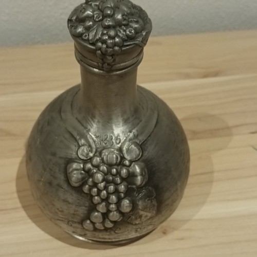 Zinn flasche karaffe mit - zinn, flasche/karaffe