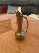 Messing Kanne mit Gravur