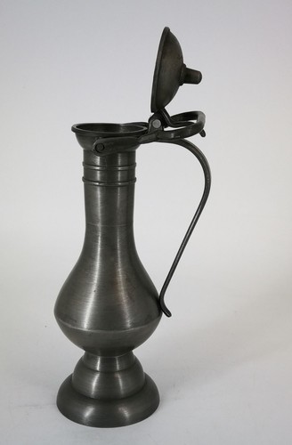 Zinnkanne klappdeckel - zinnkanne,