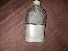 antike alte zinnflasche