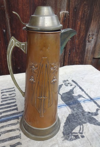 Alter schöner kupfer krug - schöner,