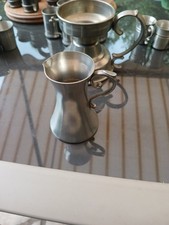 Zinn Karaffe (Höhe ca. 20 cm)