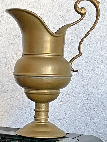 Vintage messing kanne krug - vintage,