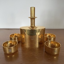 Vintage Flasche 4 Glas