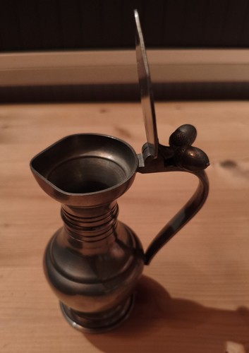 Zinnkännchen mit deckel und - zinnkännchen,