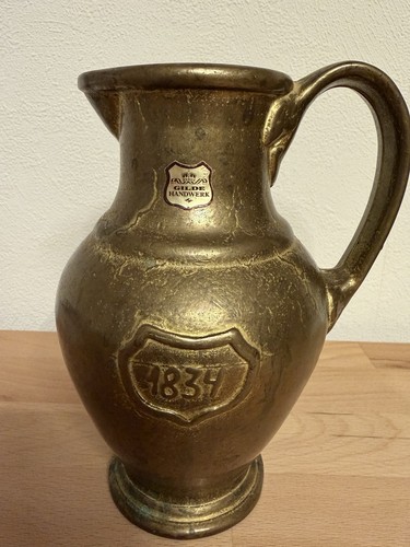Gilde messingkanne mit henkel - gilde,