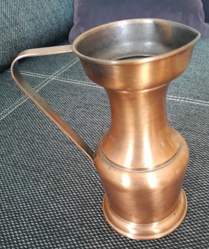 Kupferkanne krug mit henkel - kupferkanne-krug,
