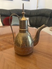 Messingkanne graviert